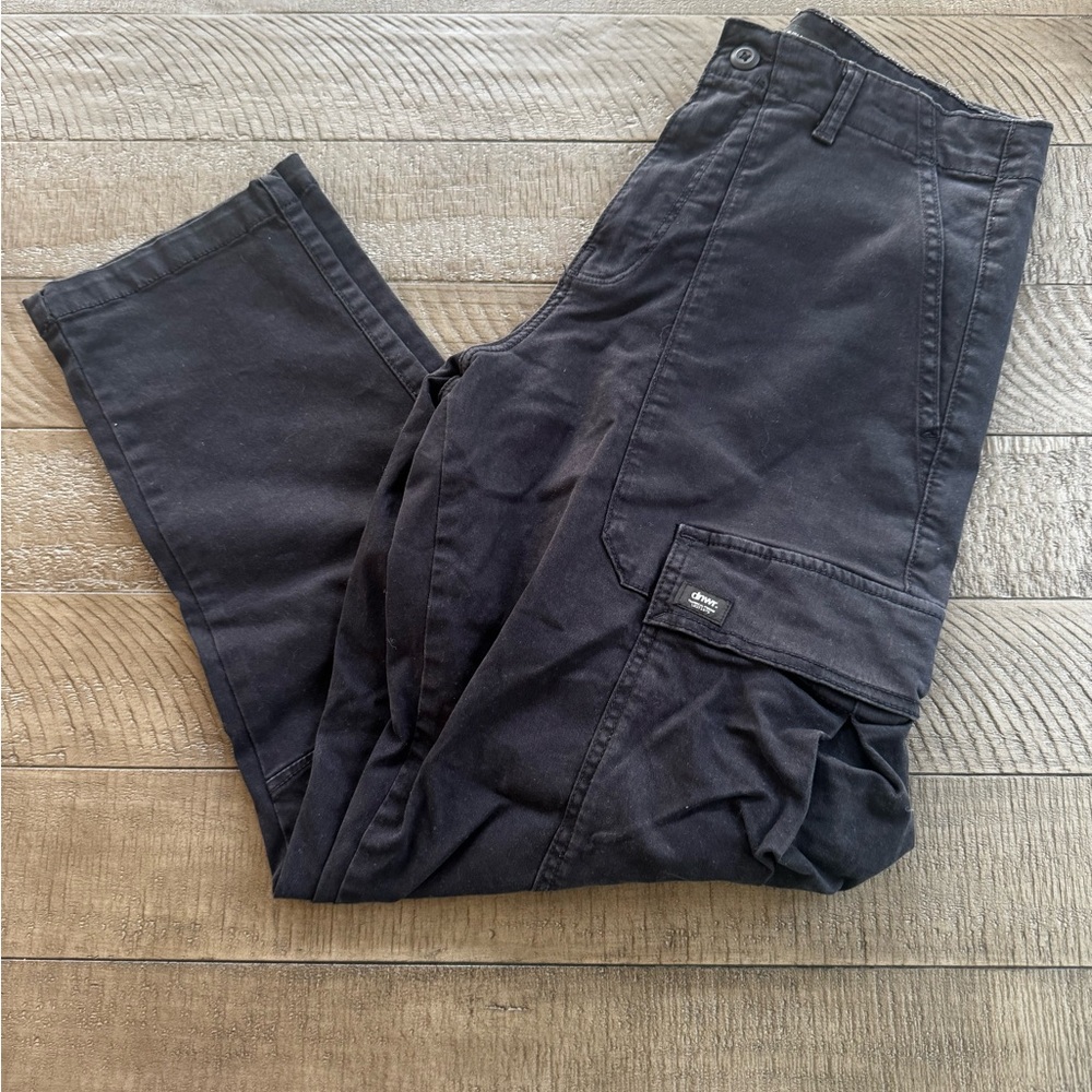 Zara Dark Blue Cargo Pants for Women